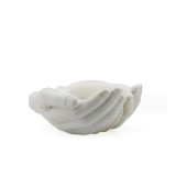 TWO HAND IN WHITE RESIN     - DECOR OBJECTS